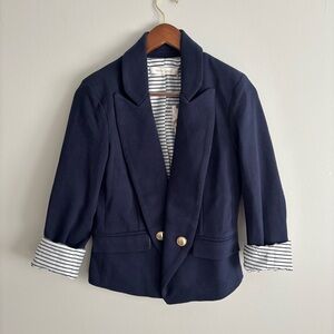 Anthropology Bishop + Young Fontaine knit blazer $148 NWT